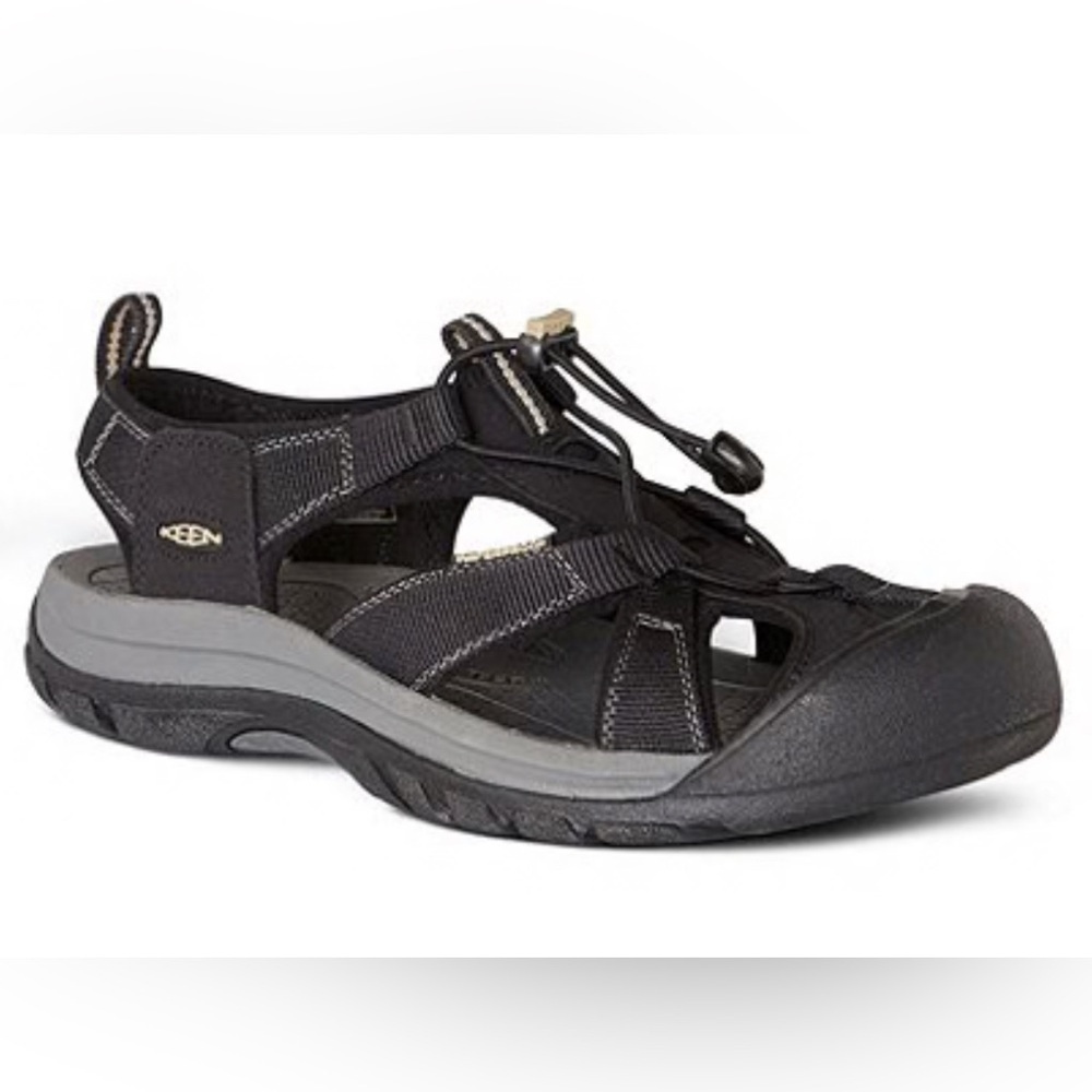 KEEN Sz 8 (estimated) Venice H2 Velcro Closure Rubber Toe Hiking Shoes Sandals